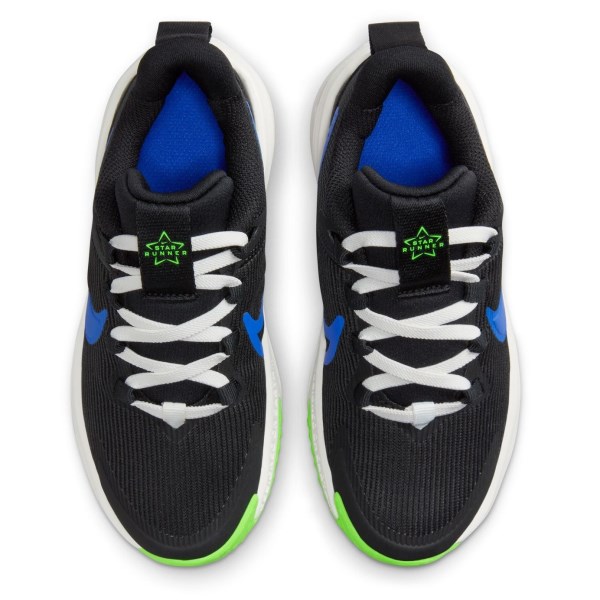 Nike Star Runner 4 Next Nature PS - Kids Running Shoes - Black/Racer Blue/Summit White