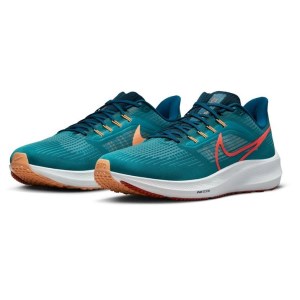 Nike Air Zoom Pegasus 39 - Mens Running Shoes - Bright Spruce/Light Crimson/Valerian Blue