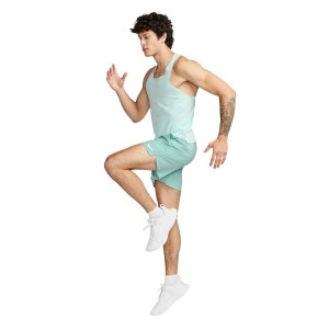 Nike Dri-Fit ADV AeroSwift Mens Running Singlet - Jade Ice/White