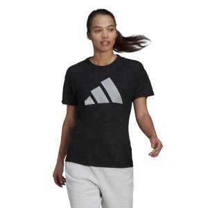 Adidas Sportswear Winners 2.0 Womens T-Shirt - Black Melange