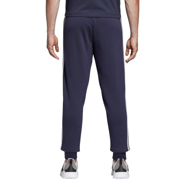 Adidas Essentials 3-Stripes Tapered Cuffed Mens Track Pants - Legend Ink/White