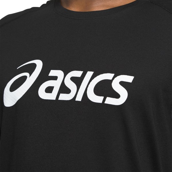 Asics Essential Triblend Mens Training T-Shirt - Performance Black/Brilliant White