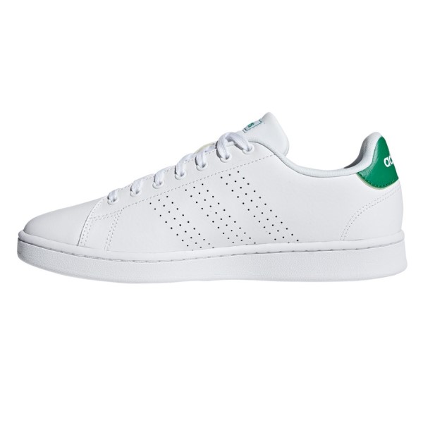Adidas Advantage - Mens Sneakers - Footwear White/Green