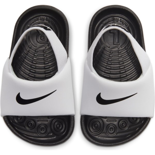 Nike Kawa Slide TD - Toddler Slides - White/Black