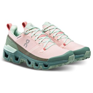 On Cloudwander Waterproof - Womens Trail Running Shoes - Doe/Ivy