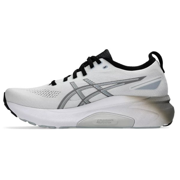 Asics Gel Kayano 31 - Mens Running Shoes - White/Piedmont Grey