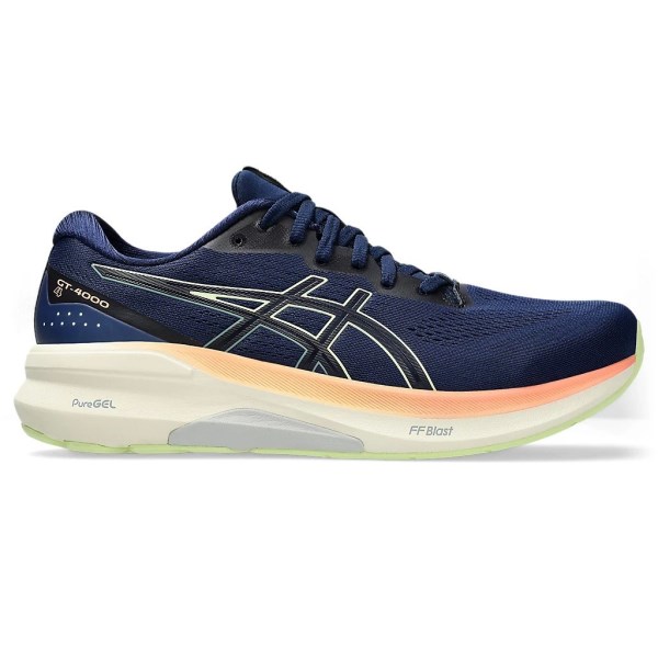 Asics GT-4000 4 - Mens Running Shoes - Blue Expanse/Cool Matcha