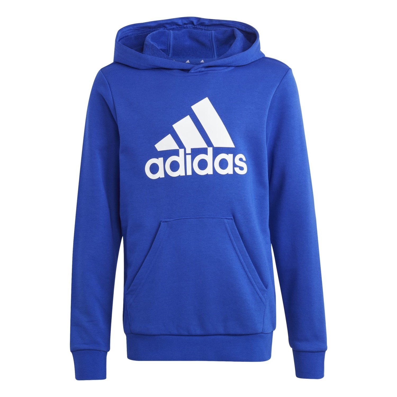 Adidas Essentials Big Logo Cotton Kids Hoodie - Semi Lucid Blue/White |  Sportitude