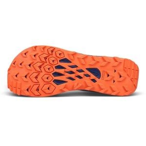 Altra Lone Peak 7 - Womens Trail Running Shoes - Blue/Orange