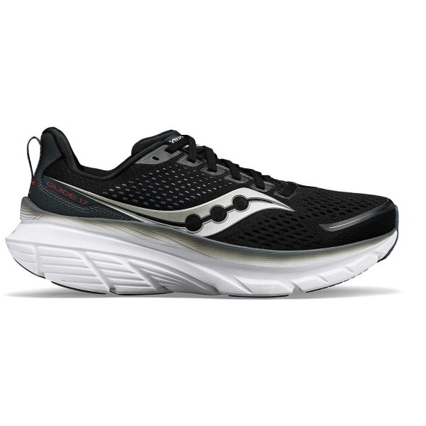 Saucony Guide 17 - Mens Running Shoes - Black/Shadow