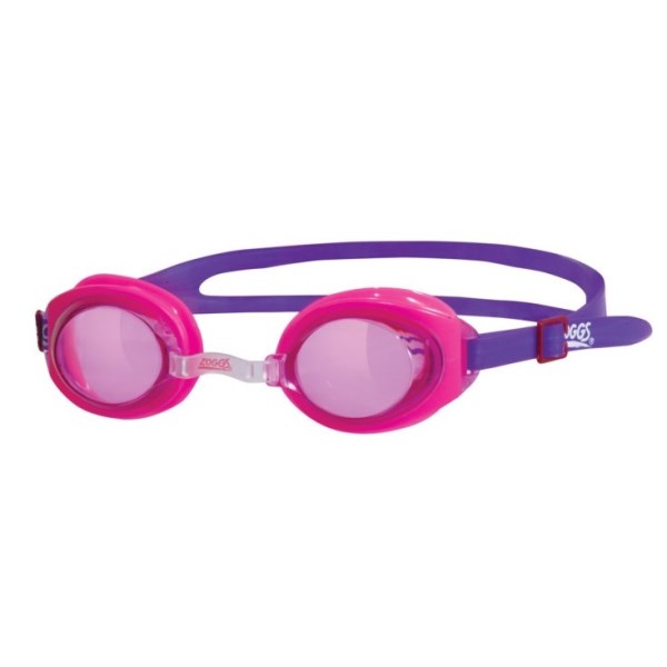 Zoggs Ripper Junior Kids Swimming Goggles - Pink/Purple/Tint Pink