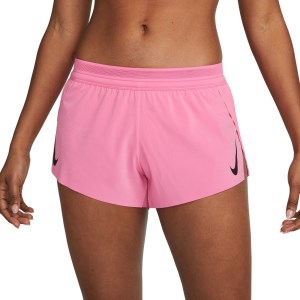 Nike AeroSwift Womens Running Shorts - Pinksicle/Black