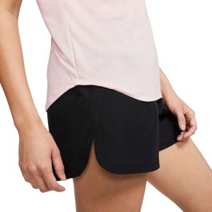 Nike Swoosh Womens Short Sleeve Running T-Shirt - Barely Rose/White
