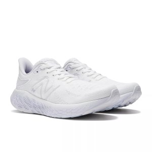 New Balance Fresh Foam X 1080v12 - Womens Running Shoes - White/Libra/Violet Haze