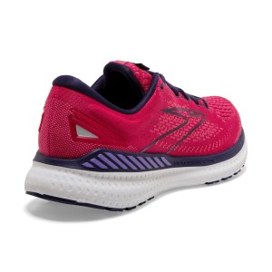 Brooks Glycerin GTS 19 - Womens Running Shoes - Barberry/Purple/Calypso