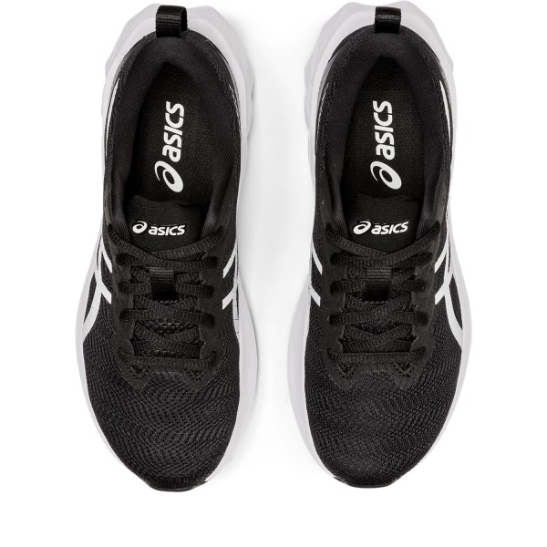 Asics NovaBlast 2 GS - Kids Running Shoes - Black/White