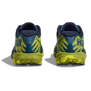 Hoka Torrent 3 - Mens Trail Running Shoes - Bluesteel/Dark Citron