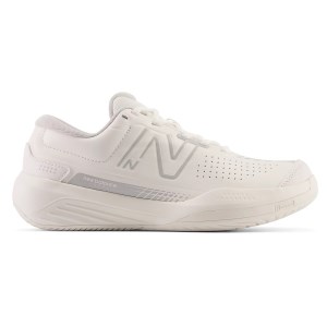 New Balance 696v5 - Womens Tennis Shoes - White/Navy