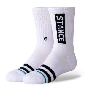 Stance OG Staple Kids Crew Socks - White