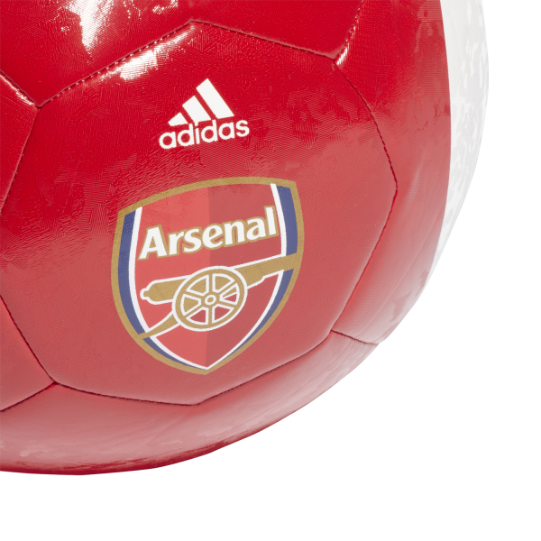 Adidas Arsenal Home Club Soccer Ball - Scarlet White/Blue/Pantone