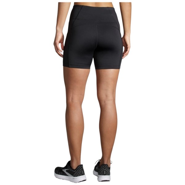 Brooks Method 5 Inch Womens Running Shorts - Black