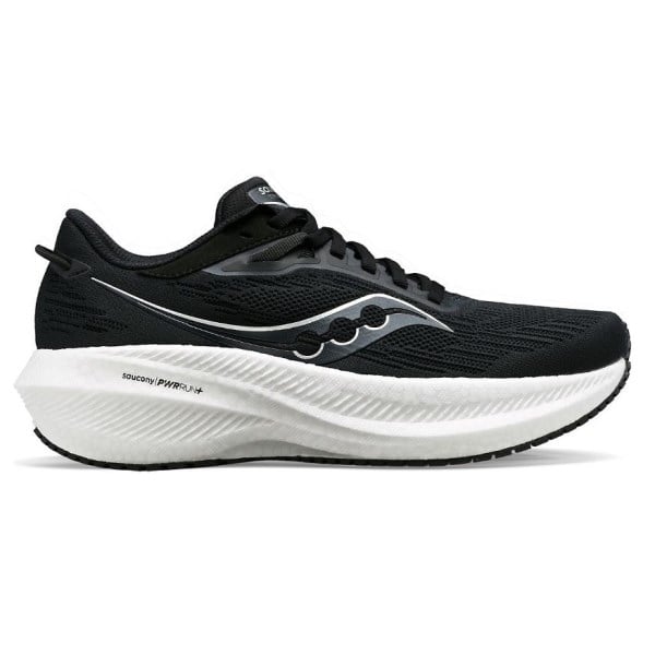 Saucony Triumph 21 - Womens Running Shoes - Black/White