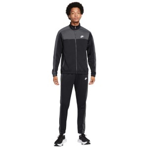 Nike Sportswear Sport Essentials Poly-Knit Mens Tracksuit - Black/White