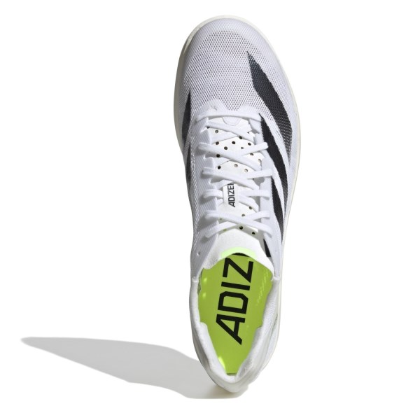 Adidas Adizero Avanti TYO - Mens Long Distance Track Spikes - Cloud White/Cloud Black/Green Spark
