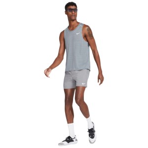 Nike Challenger Brief-Lined Mens Running Shorts - Smoke Grey/Reflective Silver