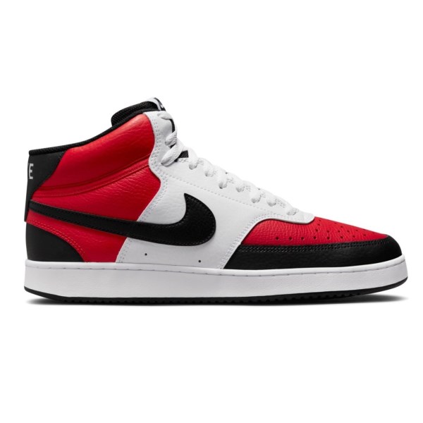 Nike Court Vision Mid - Mens Sneakers - University Red/Black/White