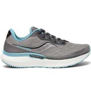 Saucony Triumph 19 - Womens Running Shoes - Alloy/Concord
