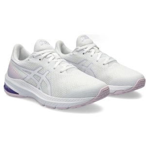 Asics GT-1000 12 GS - Kids Running Shoes - White/Faded Ash Rock