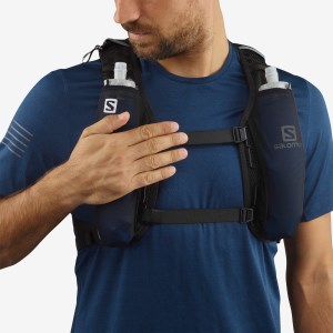Salomon Agile 6 Set Trail Running Hydration Pack - Black