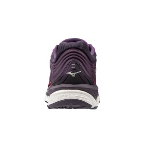 Mizuno Wave Paradox 5 - Womens Running Shoes - Purple Wine/Silver
