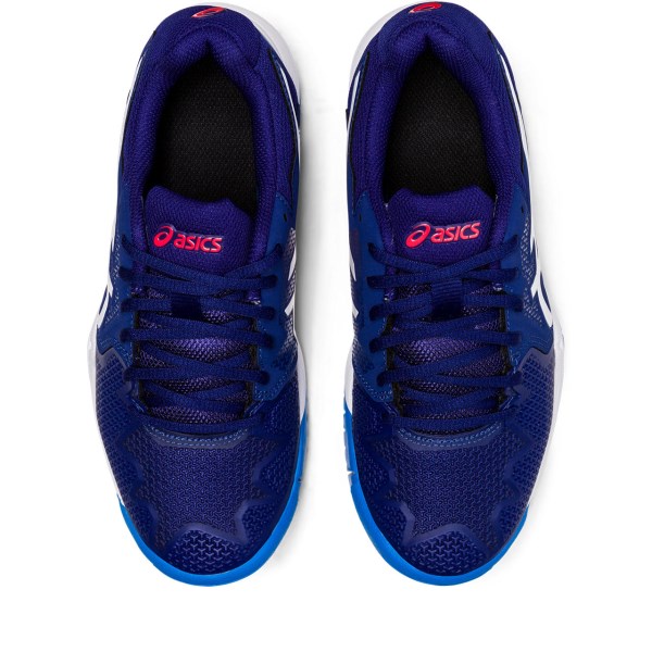 Asics Gel Resolution 8 GS - Kids Tennis Shoes - Dive Blue/White