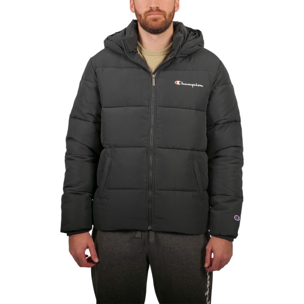 Champion Rochester Athletic Mens Puffer Jacket - Black