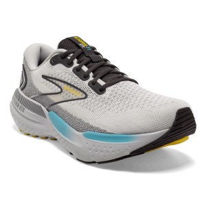 Brooks Glycerin GTS 21 - Mens Running Shoes - Coconut/Forged Iron/Yellow