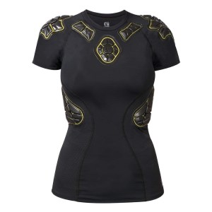 G-Form Pro-X Protective Womens Compression Shirt - Black/Yellow