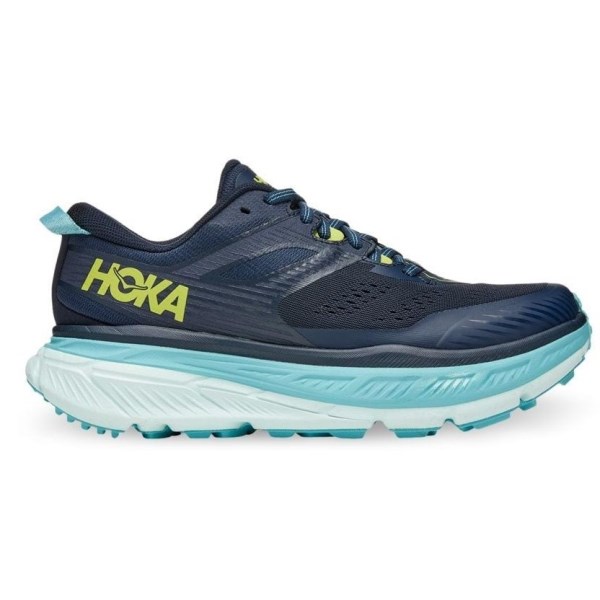 Hoka Stinson ATR 6 - Womens Trail Running Shoes - Outer Space/Blue Glass