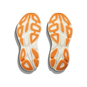 Hoka Bondi 8 - Mens Running Shoes - Lettuce/Solar Flare