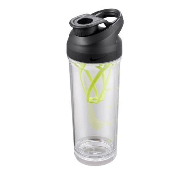Nike TR Hypercharge Shaker Bottle - 710ml - Clear/Black Volt