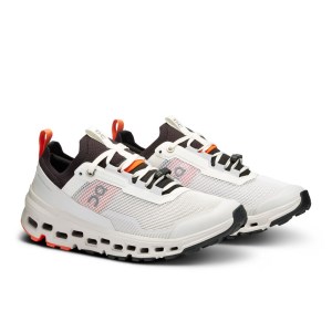 On Cloudultra 2 - Womens Trail Running Shoes - White/Wolf