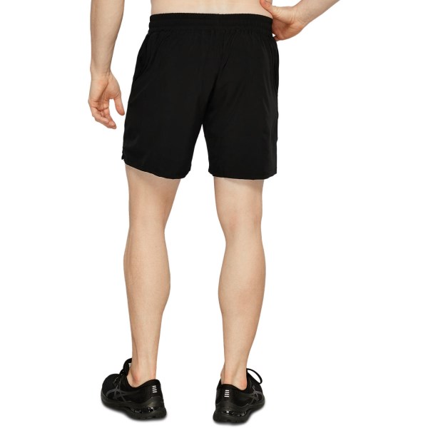 Asics Woven 7 Inch Mens Training Shorts - Performance Black