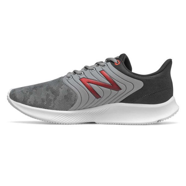 New Balance 68 - Mens Running Shoes - Grey/Black/Red