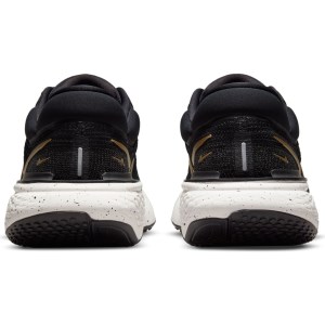 Nike ZoomX Invincible Run Flyknit - Mens Running Shoes - Black/Metallic Gold/Sail