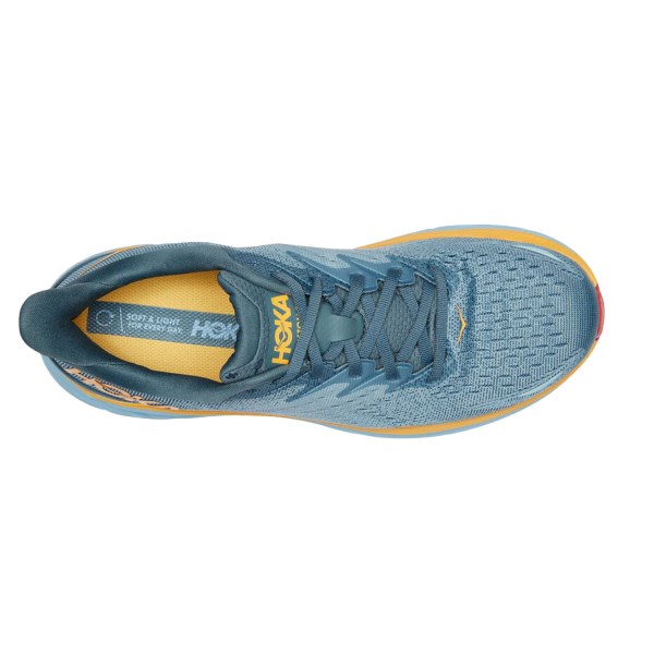 Hoka Clifton 8 - Mens Running Shoes - Goblin Blue/Mountain Spring