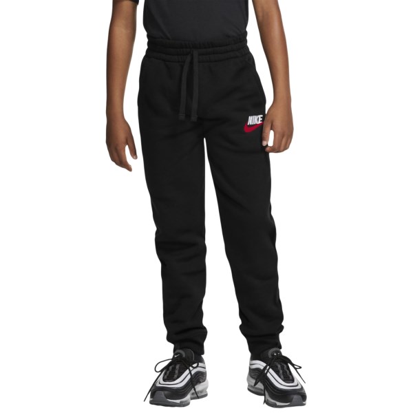 Nike Sportswear Club Fleece Kids Track Pants - Black/University Red