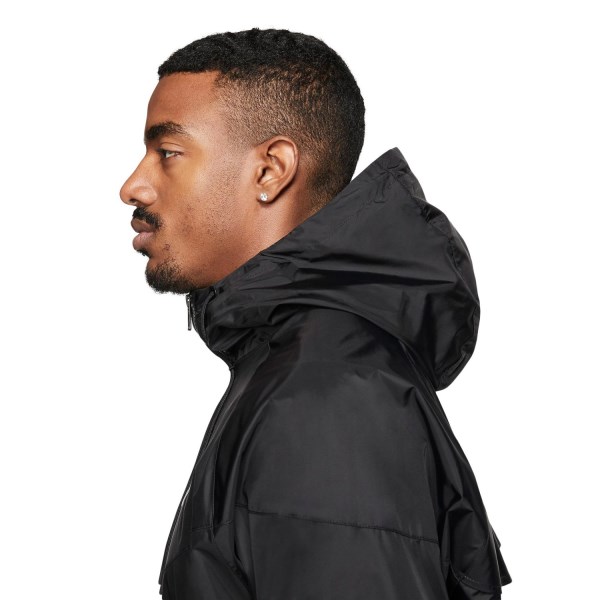 Nike Sportswear Windrunner Hooded Mens Windbreaker Jacket - Black/Sail