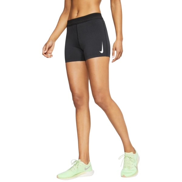 Nike Aeroswift Womens Running Shorts - Black/White