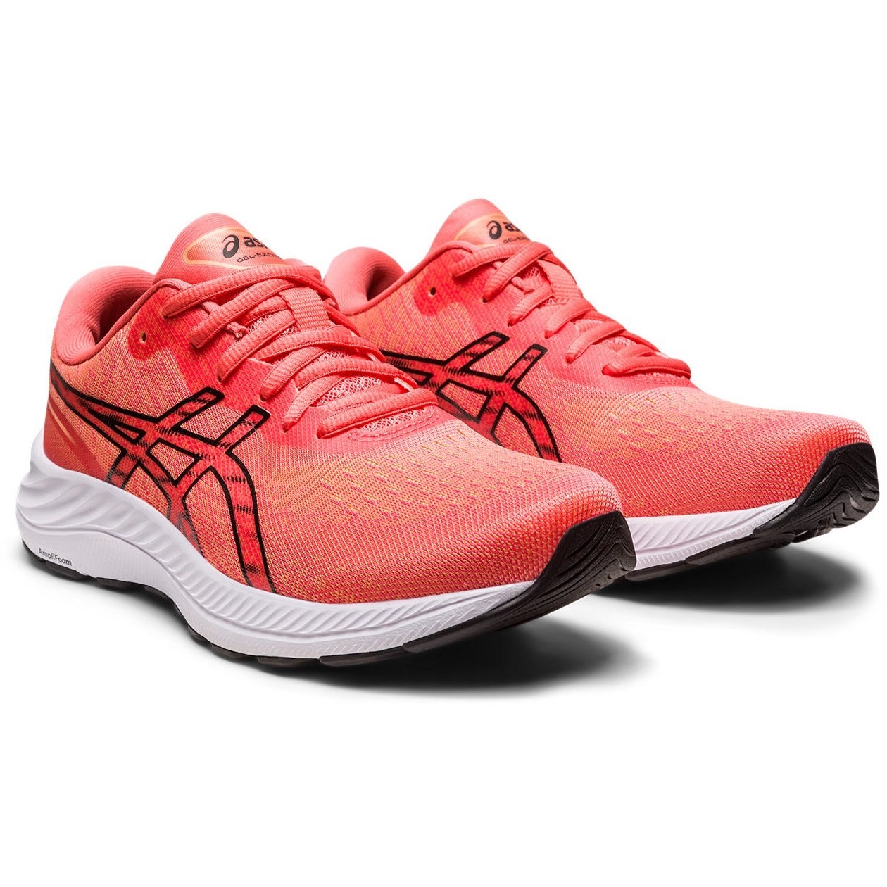 Asics Gel Excite 9 - Womens Running Shoes - Papaya/Black | Sportitude